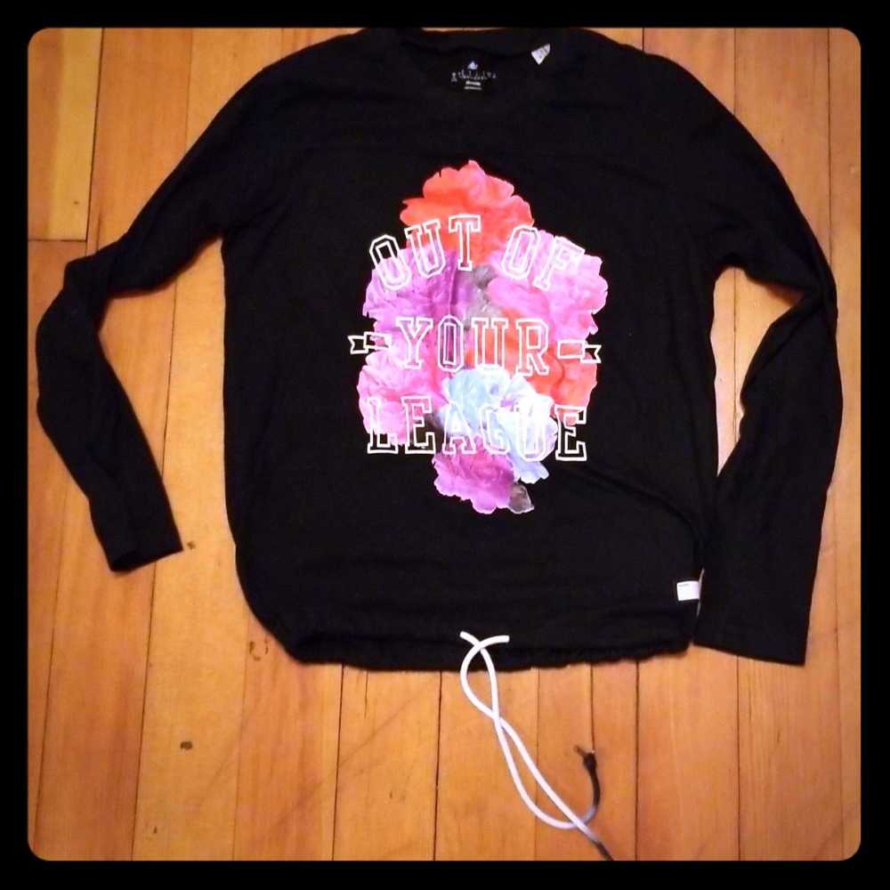 Adidas long sleeve climalite tee shirt S